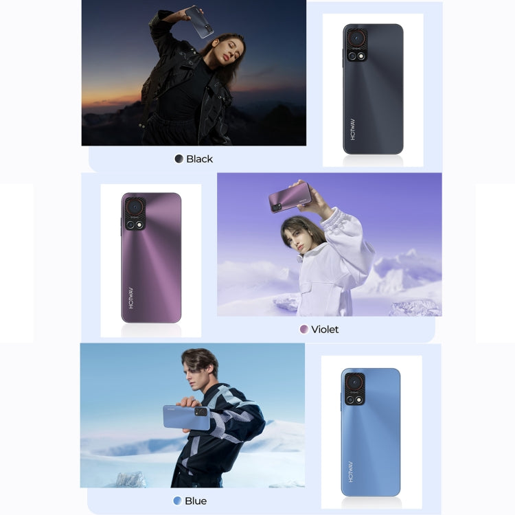 [HK Warehouse] HOTWAV Note 13, 4GB+128GB, Side Fingerprint Identification, 6.6 inch Android 13 T606 Octa Core up to 1.6GHz, Network: 4G, OTG(Black)