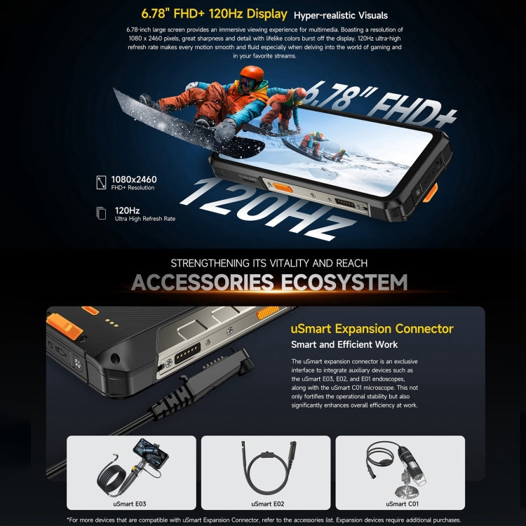 [HK Warehouse] Ulefone Armor 26 Ultra Rugged Phone, 12GB+512GB, 6.78 inch Android 13 MediaTek Dimensity 8020 Octa Core, Network: 5G, NFC(Black)