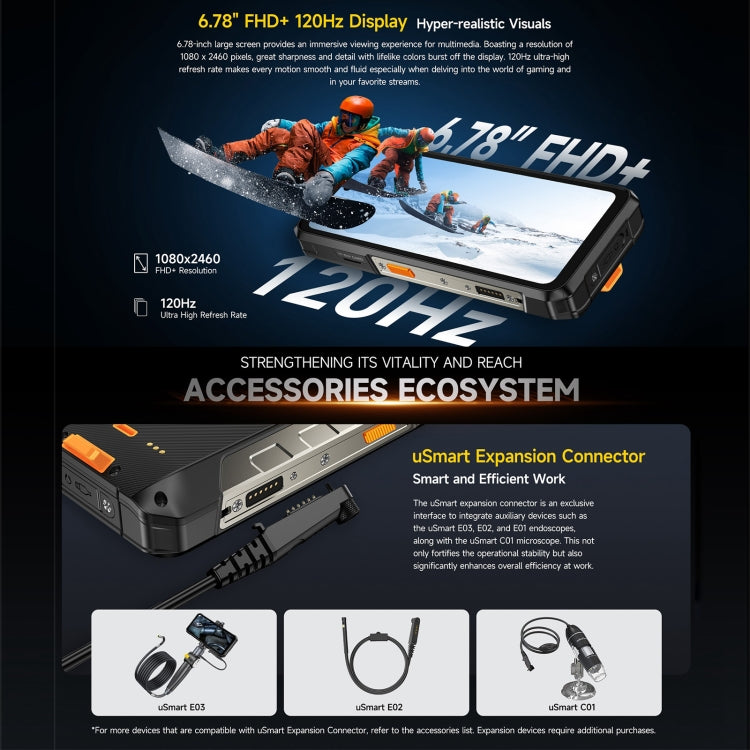 [HK Warehouse] Ulefone Armor 26 Ultra Walkie-Talkie Version Rugged Phone, 12GB+512GB, 6.78 inch Android 13 MediaTek Dimensity 8020 Octa Core, Network: 5G, NFC(Black)