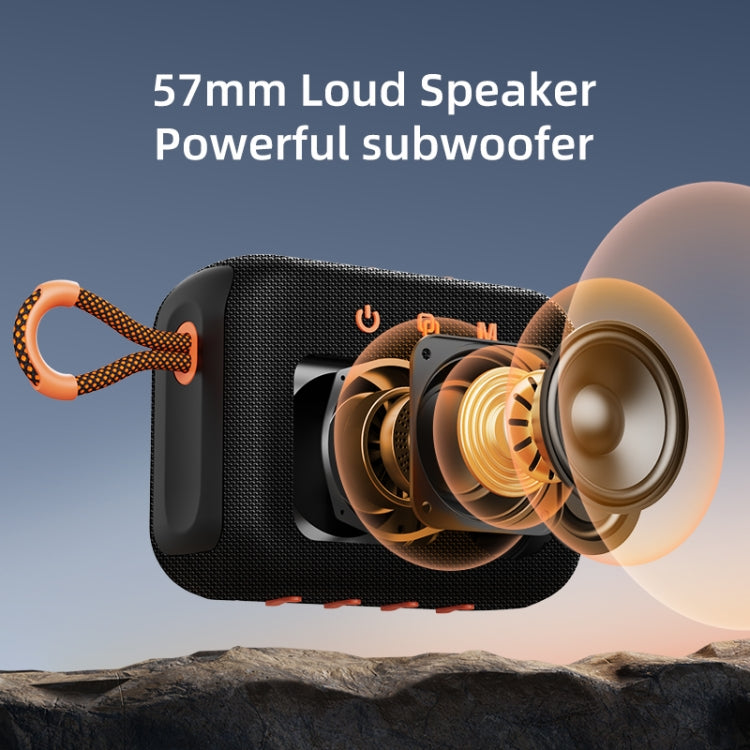Zealot S75 Portable Outdoor IPX6 Waterproof Bluetooth Speaker(Blue)