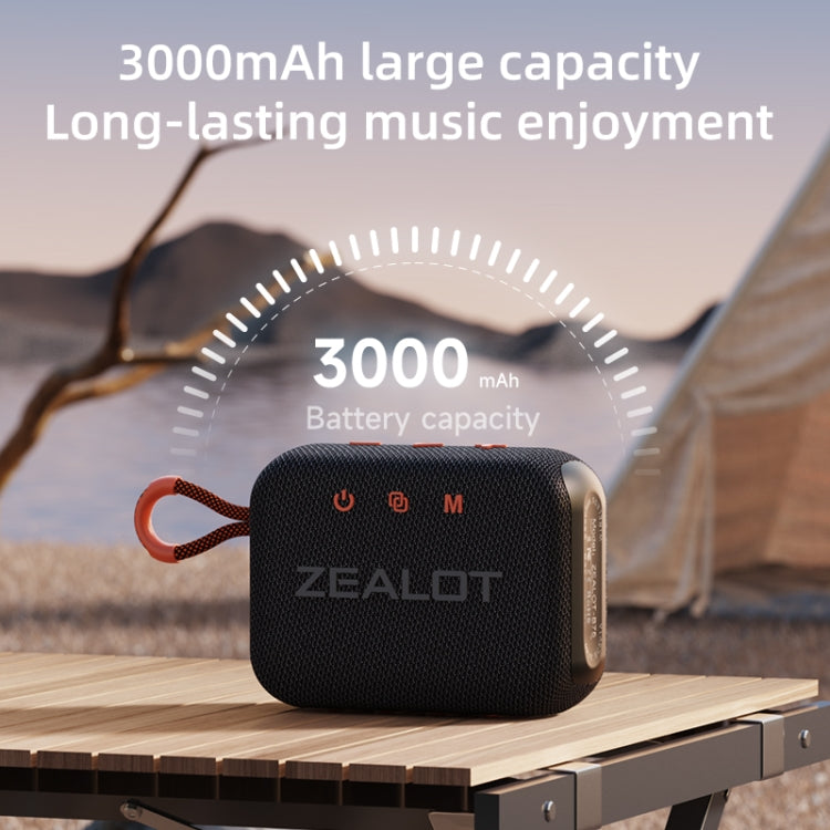 Zealot S75 Portable Outdoor IPX6 Waterproof Bluetooth Speaker(Camouflage)