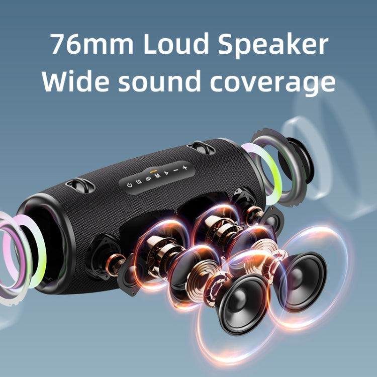Zealot S87 80W Portable Outdoor Bluetooth Speaker with RGB Light(Camouflage)
