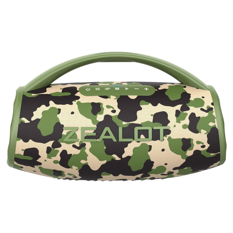 Zealot S97 80W Outdoor Portable RGB Light Bluetooth Speaker(Camouflage)