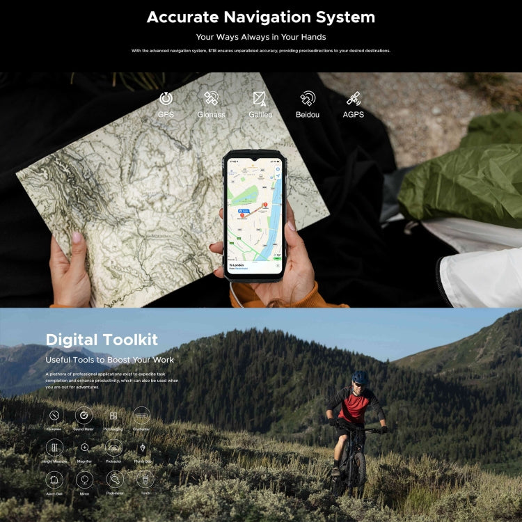 [HK Warehouse] DOOGEE S118 Rugged Phone, 8GB+512GB, 6.58 inch Android 14 MediaTek Helio G99 Octa Core, Network: 4G, OTG, NFC(Black Red)