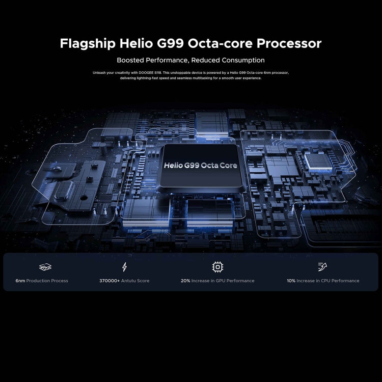 [HK Warehouse] DOOGEE S118 Rugged Phone, 8GB+512GB, 6.58 inch Android 14 MediaTek Helio G99 Octa Core, Network: 4G, OTG, NFC(Black Red)