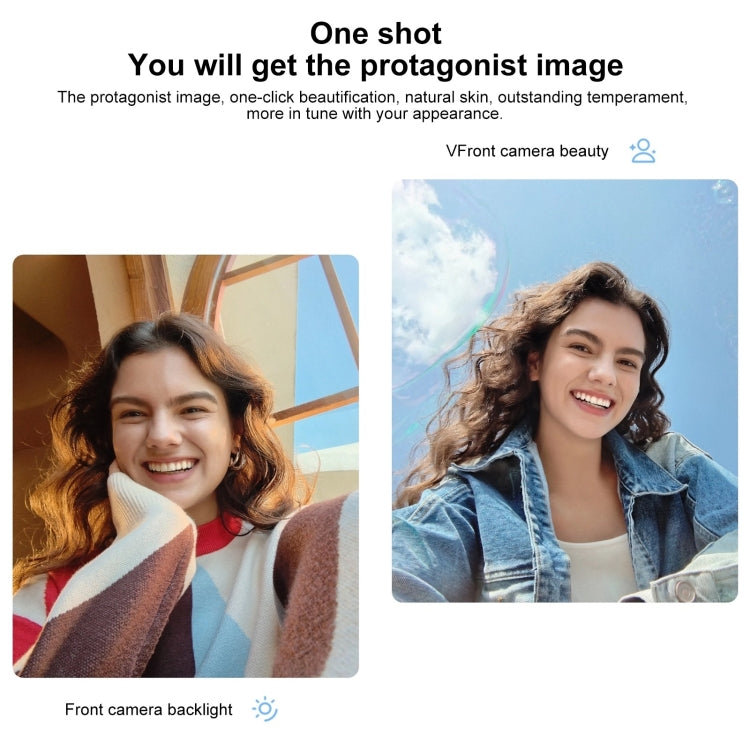 HUAWEI Enjoy 70S, 8GB+128GB, Side Fingerprint Identification, 6.75 inch HarmonyOS 4.2 Octa Core 2.4GHz, Network: 4G, Not Support Google Play(White)