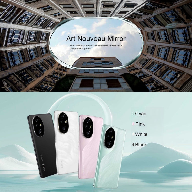 Honor 200 Pro, 12GB+256GB, Screen Fingerprint Identification, 6.78 inch MagicOS 8.0 Snapdragon 8s Gen 3 Octa Core, Network: 5G, NFC, OTG(Blue)