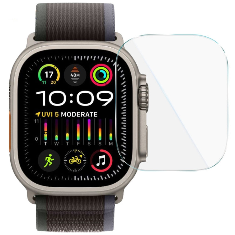 For Apple Watch Ultra 1/2/3 49mm IMAK Tempered Glass Watch Protective Film Self-contained Positioning Version