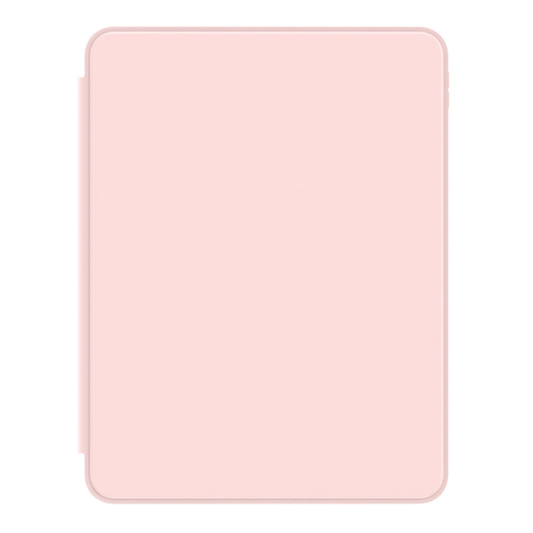 For iPad Pro 11 2025 / 2024 Mutural Jianshang Series Smart Leather Tablet Case(Pink)