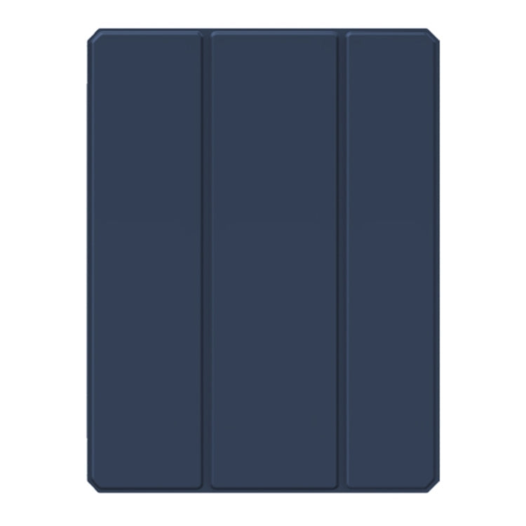 For iPad Pro 11 2025 / 2024 Mutural Pinyue Series Smart Leather Tablet Case(Dark Blue)
