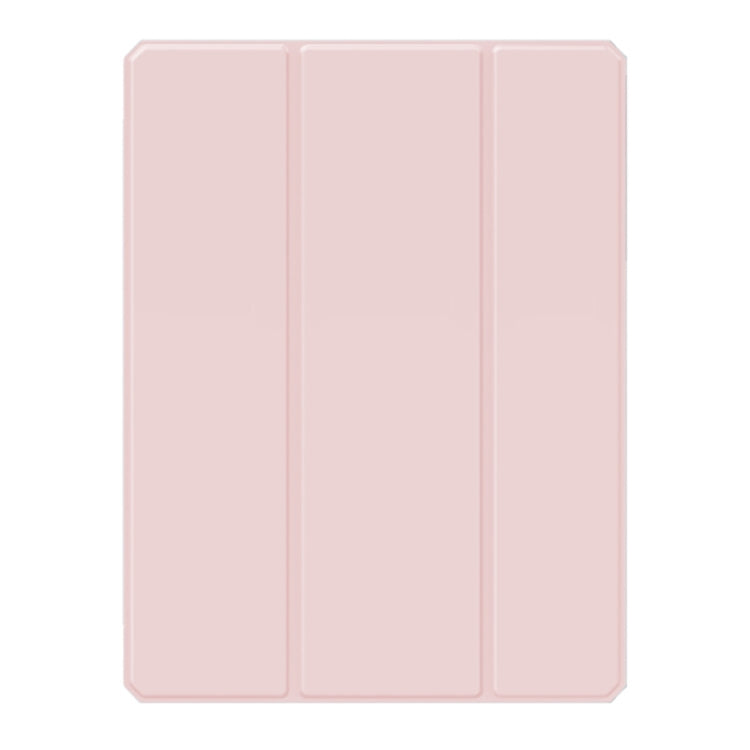 For iPad Pro 13 2025 / 2024 Mutural Pinyue Series Smart Leather Tablet Case(Pink)