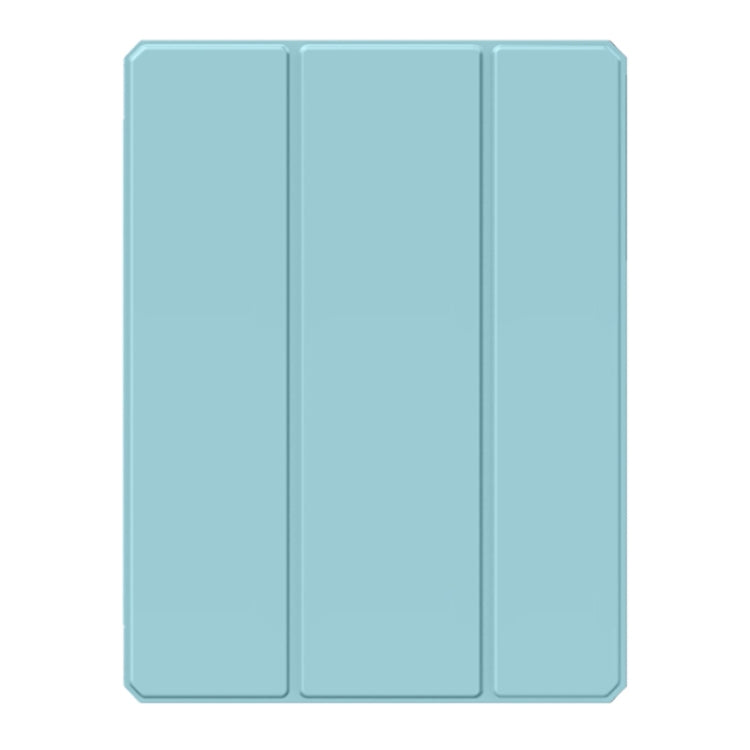 For iPad Air 13 2026 / 2025 / 2024 Mutural Pinyue Series Smart Leather Tablet Case(Sky Blue)