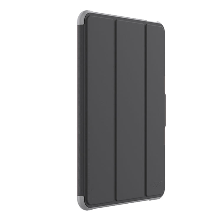 For iPad Air 11 2026 / 2025 / 2024 Mutural PC Hybrid TPU Leather Smart Tablet Case(Black)