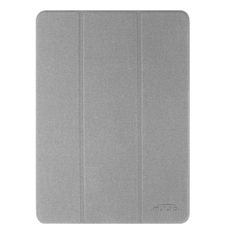 For iPad Pro 13 2025 / 2024 Mutural YASHI Series Tablet Leather Smart Case(Grey)