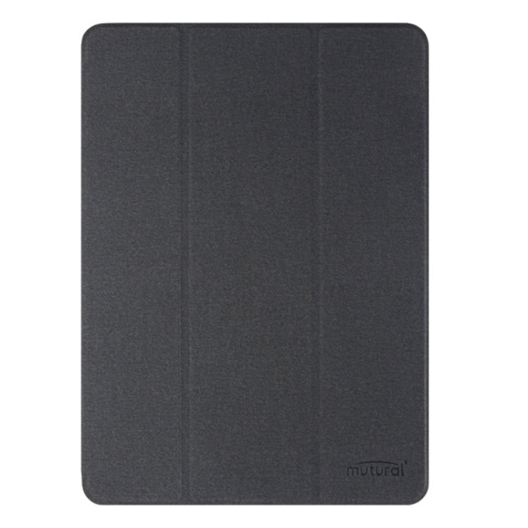 For iPad Pro 13 2025 / 2024 Mutural YASHI Series Tablet Leather Smart Case(Black)