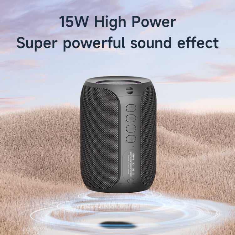 Zealot S32 Pro 15W High Power Bluetooth Speaker with Colorful Light(Camouflage Green)