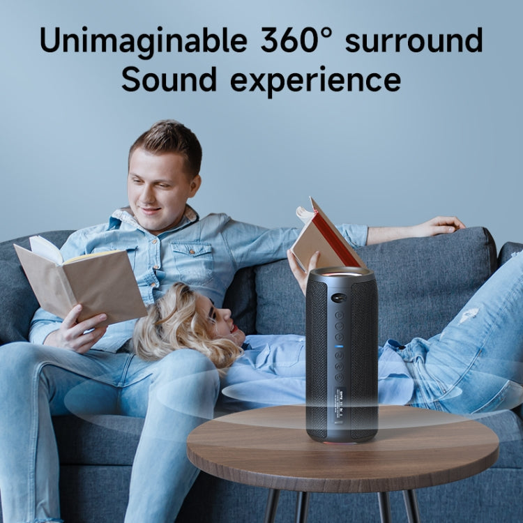 Zealot S51 Pro Shocking Bass Bluetooth Speaker with Colorful Light(Camouflage)