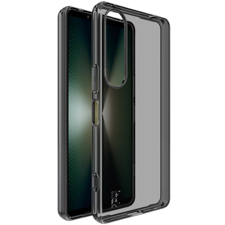 For Sony Xperia 1 VI IMAK UX-5 Series TPU Phone Case(Transparent Black)