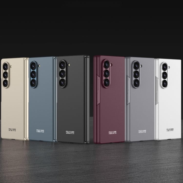For Samsung Galaxy Z Fold6 GKK Integrated Ultra-thin Full Coverage Protective Case(Titanium Grey)