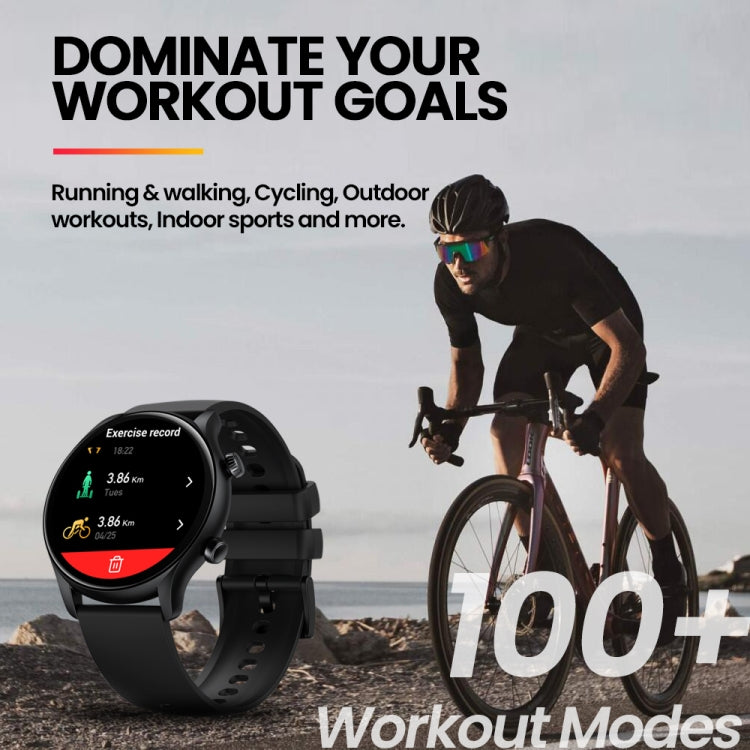 Zeblaze Btalk 3 Plus 1.39 inch Screen Fitness & Wellness Smart Watch Supports Voice Calling(Black)