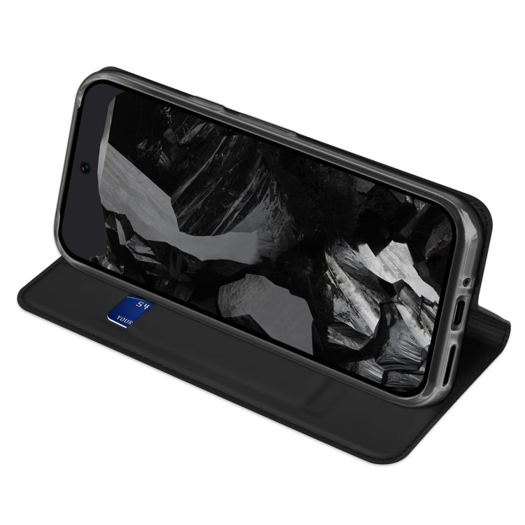 For Google Pixel 9 / 9 Pro DUX DUCIS Skin Pro Series Horizontal Flip Phone Leather Case(Black)