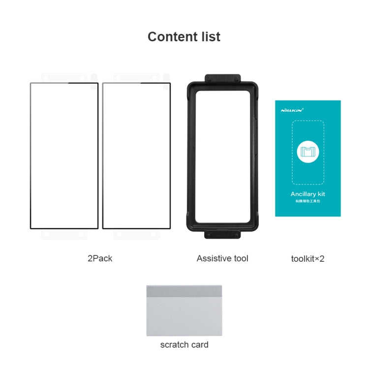 For vivo X Fold3 Pro NILLKIN Impact Resistant Curved Surface Film