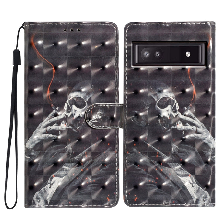 3D Pattern Leather Phone Case, For Google Pixel 11 / 11 Pro, For Google Pixel 9A