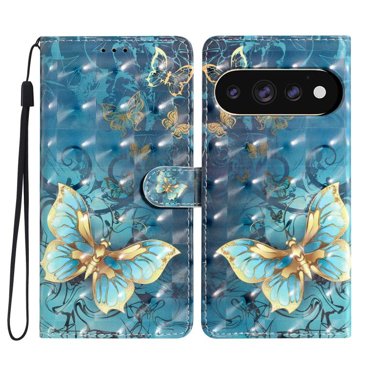 3D Pattern Leather Phone Case, For Google Pixel 11a, For Google Pixel 11 Pro XL