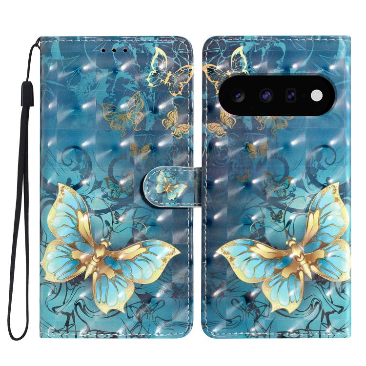 3D Pattern Leather Phone Case, For Google Pixel 11 / 11 Pro, For Google Pixel 9A