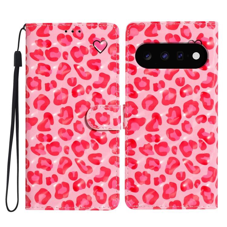 3D Pattern Leather Phone Case, For Google Pixel 11 / 11 Pro, For Google Pixel 9A