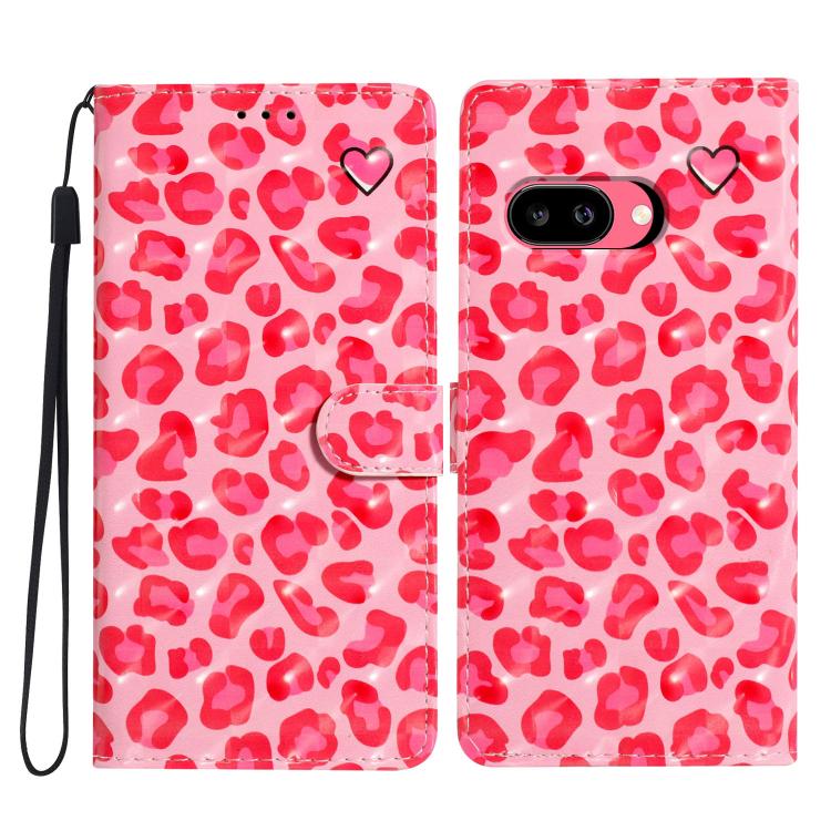3D Pattern Leather Phone Case, For Google Pixel 11a, For Google Pixel 11 Pro XL