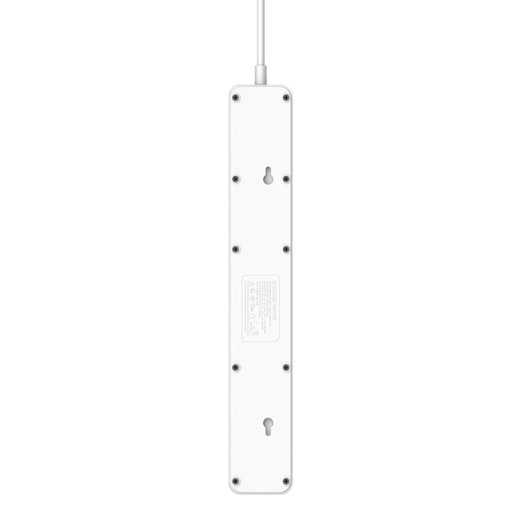 LDNIO SC5319 5-position Travel Home Office Socket with 38W USB Ports, Cable Length: 2m(EU Plug)