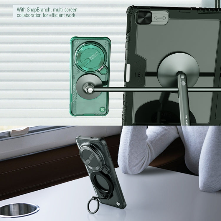 For Xiaomi 14 Ultra NILLKIN Ice Air Prop Series MagSafe Magnetic Cover Version Phone Case(Green)