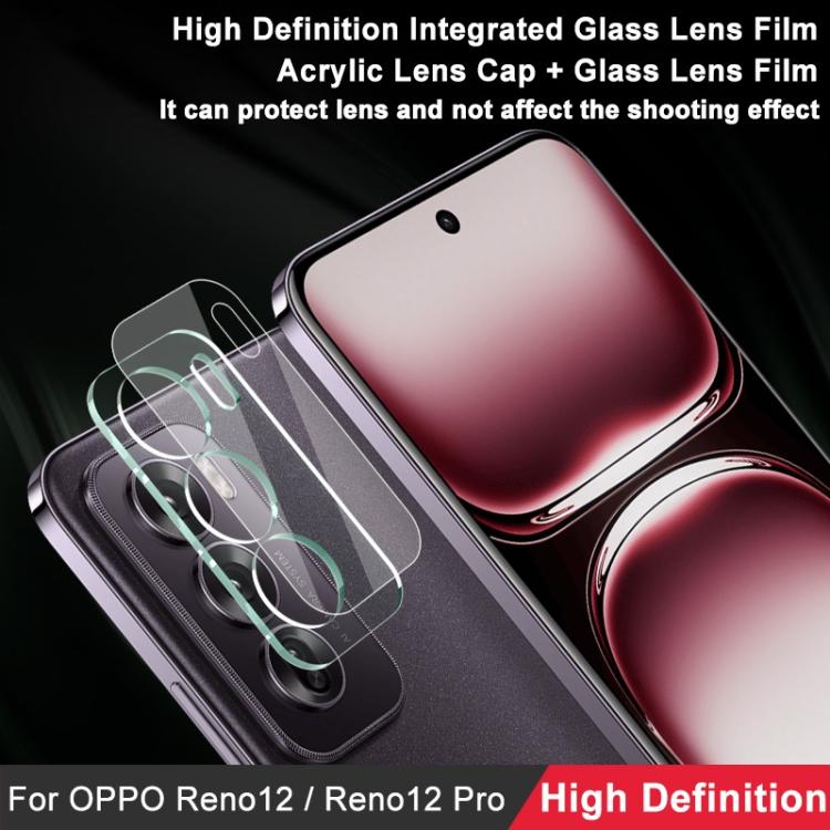 For OPPO Reno12 Pro Global imak High Definition Integrated Glass Lens Film