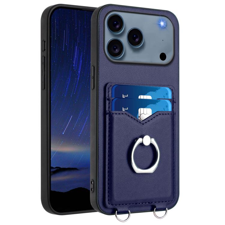 R20 Ring Card Holder Phone Case, For iPhone 17 Pro Max, For iPhone 17 Pro, For iPhone 17, For iPhone Air