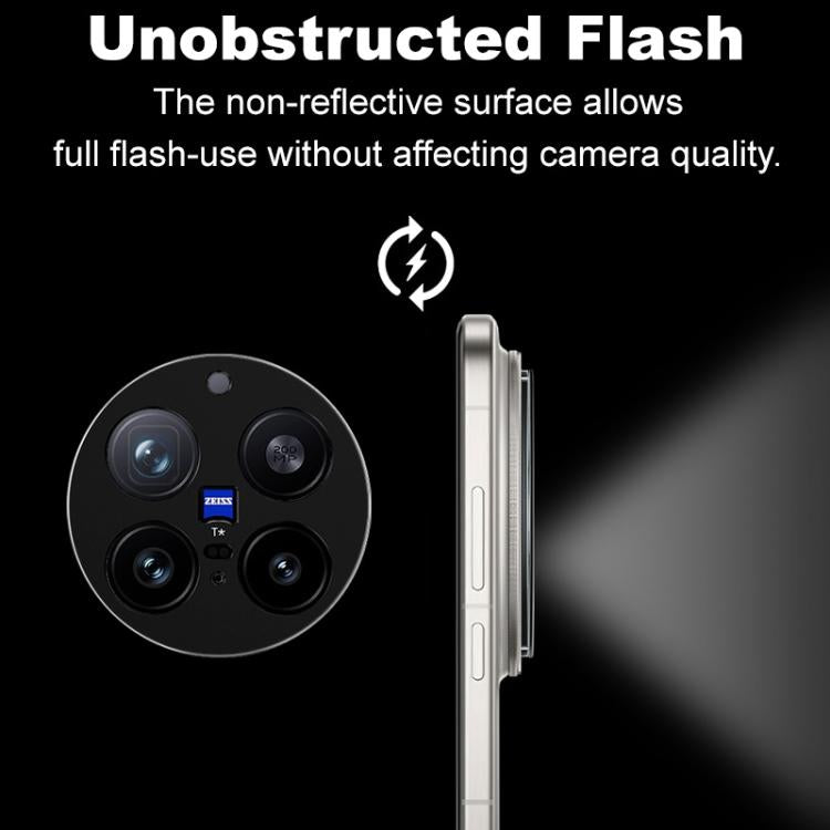 For vivo X200 Pro IMAK Metal Camera Lens Protector Cover