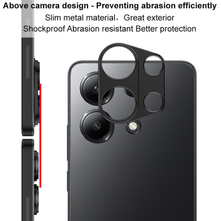 For Xiaomi Redmi Note 13 Pro 4G Global IMAK Metal Camera Lens Protector Cover