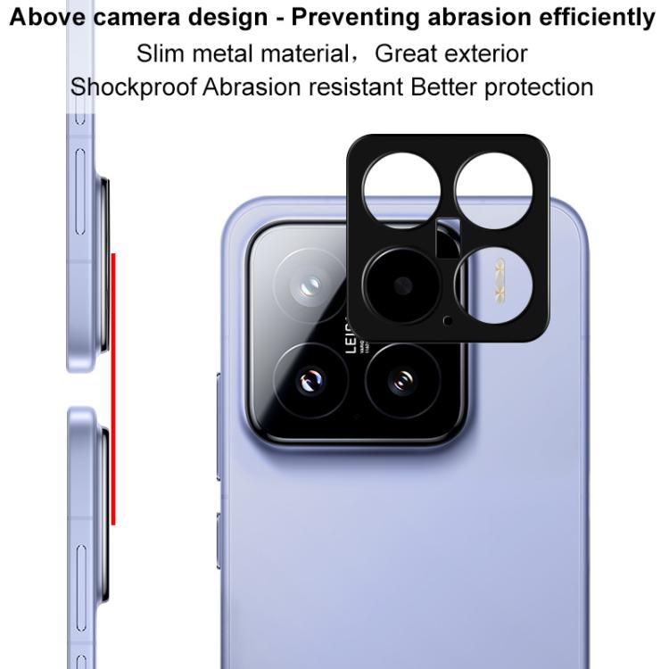 For Xiaomi 15 IMAK Metal Camera Lens Protector Cover