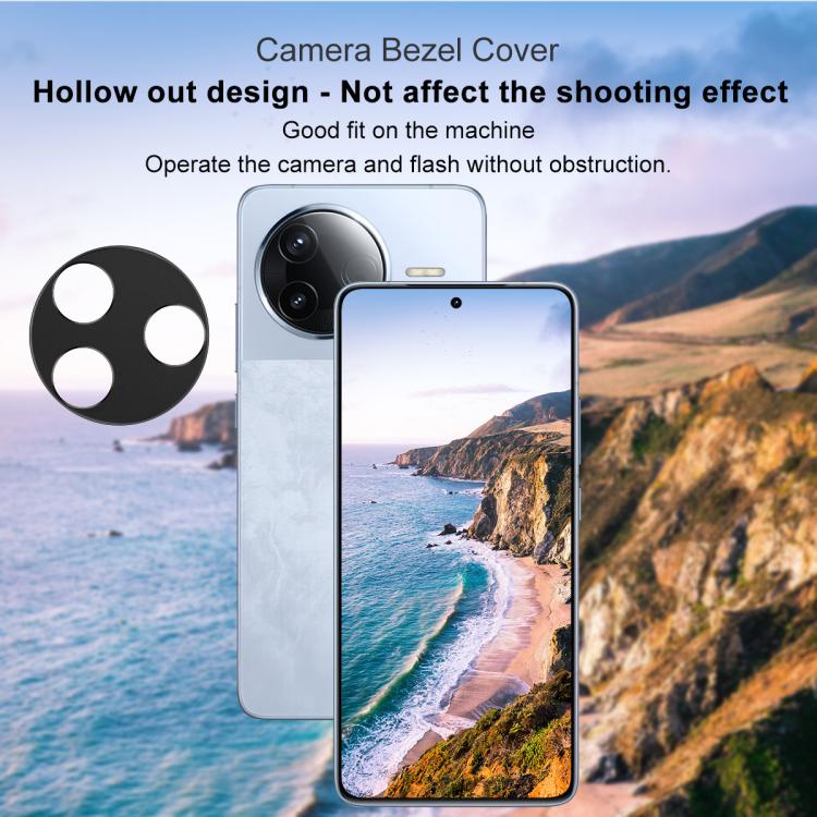 For Redmi K80 / POCO F7 Pro IMAK Metal Camera Lens Protector Cover