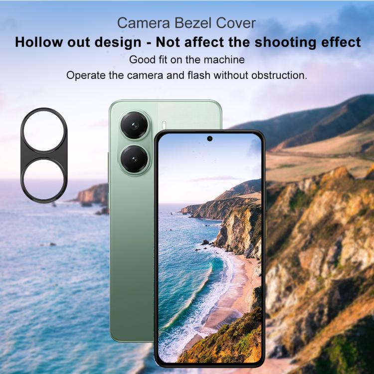 For Redmi Turbo 4 / POCO X7 Pro IMAK Metal Camera Lens Protector Cover