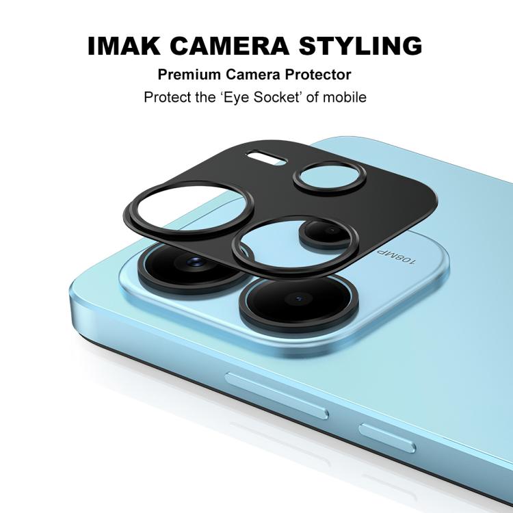 For Redmi Note 14 4G Global 163.25mm IMAK Metal Camera Lens Protector Cover