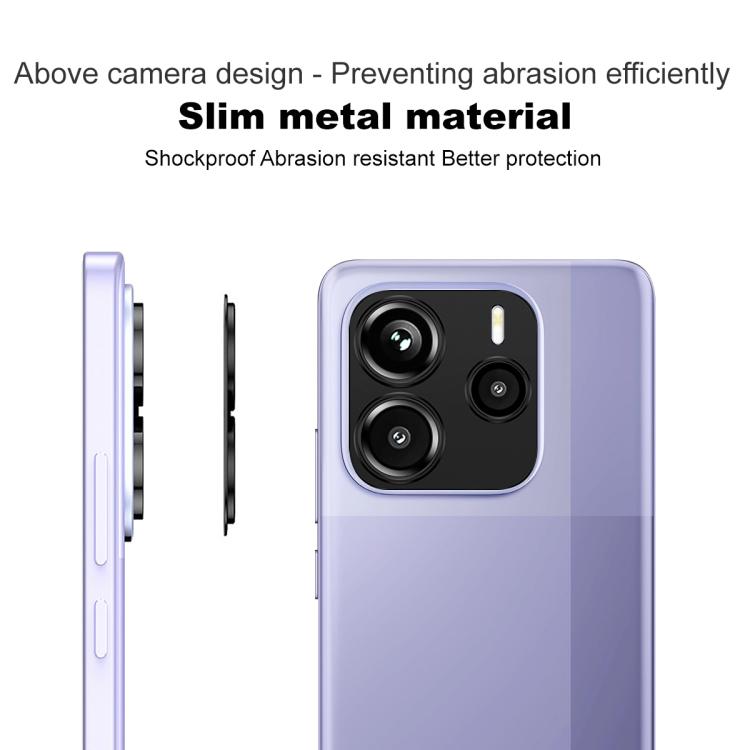 For Redmi Note 14 5G Global IMAK Metal Camera Lens Protector Cover
