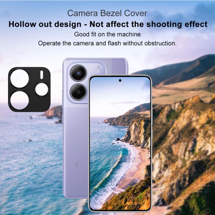 For Redmi Note 14 5G Global IMAK Metal Camera Lens Protector Cover