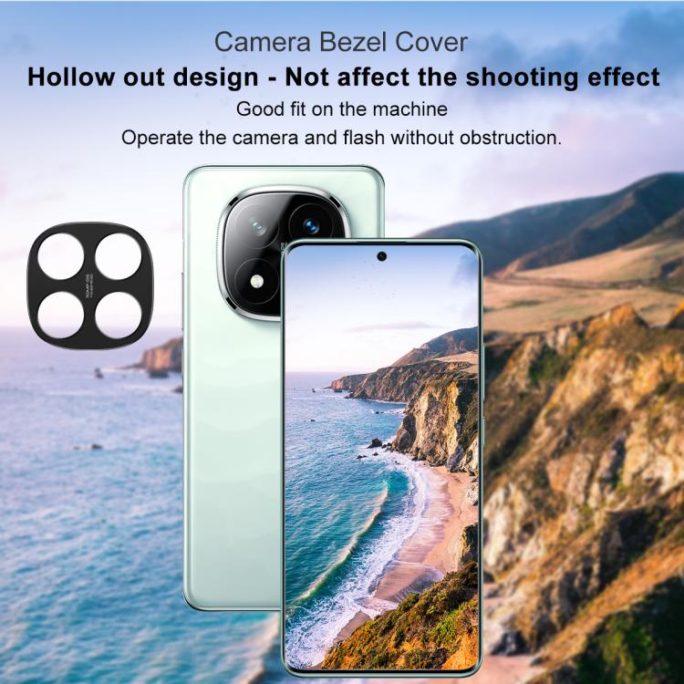 For Redmi Note 14 Pro+ 5G IMAK Metal Camera Lens Protector Cover