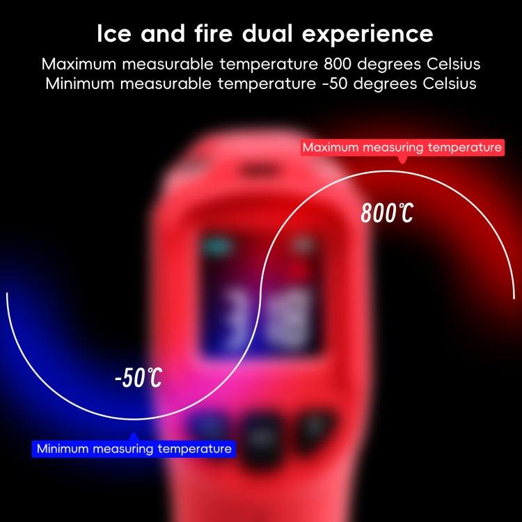 BENETECH GT313C LCD Display Infrared Thermometer, Battery Not Included