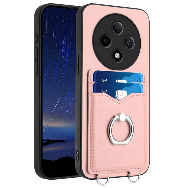 R20 Ring Card Holder Phone Case, For OPPO A5 Energy / A5 Pro 5G Global, For OPPO A3 Pro 5G, For OPPO Reno11 F Thai Version, For OPPO F25 Pro 5G India