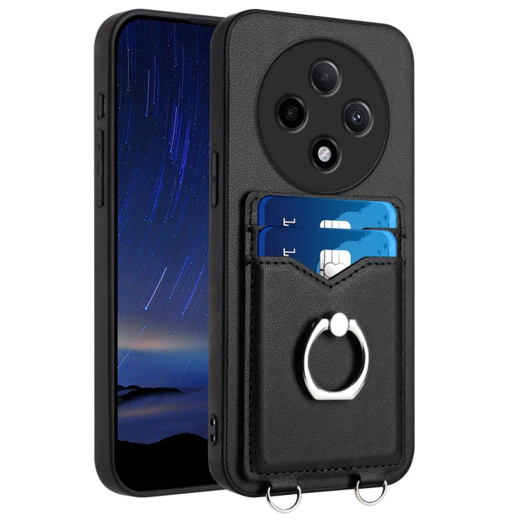R20 Ring Card Holder Phone Case, For OPPO A5 Energy / A5 Pro 5G Global, For OPPO A3 Pro 5G, For OPPO Reno11 F Thai Version, For OPPO F25 Pro 5G India