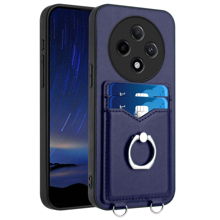 R20 Ring Card Holder Phone Case, For OPPO A5 Energy / A5 Pro 5G Global, For OPPO A3 Pro 5G, For OPPO Reno11 F Thai Version, For OPPO F25 Pro 5G India