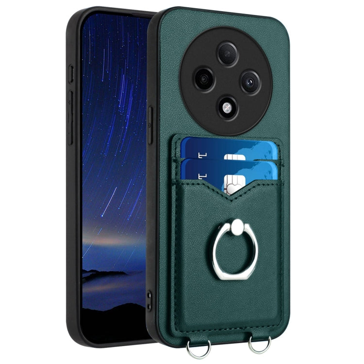 R20 Ring Card Holder Phone Case, For OPPO A5 Energy / A5 Pro 5G Global, For OPPO A3 Pro 5G, For OPPO Reno11 F Thai Version, For OPPO F25 Pro 5G India