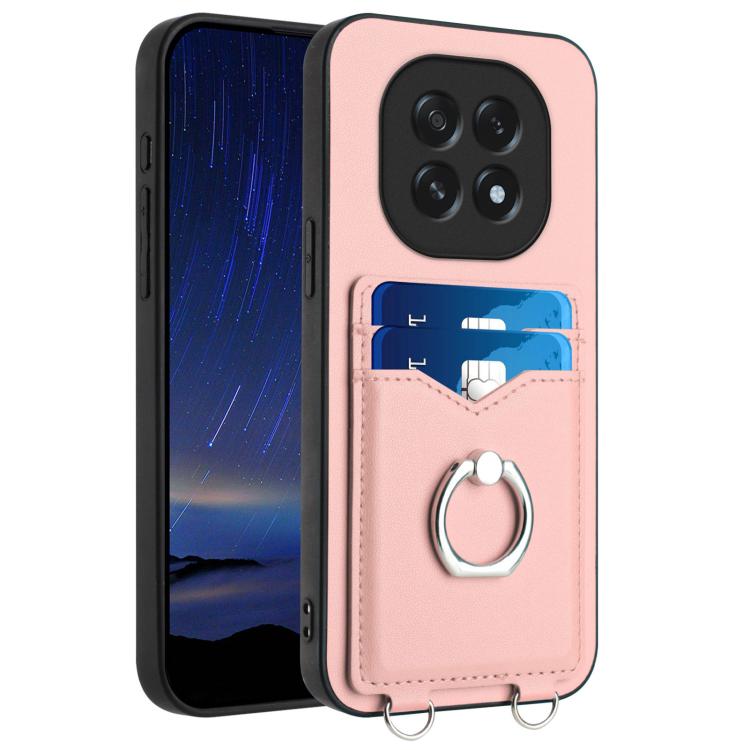 R20 Ring Card Holder Phone Case, For OPPO A5 / F29, For OPPO Find X8s+, For OPPO Find X8s, For OPPO Find X8 Ultra